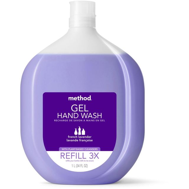 Method Foam Hand Wash Soap, Lavender Scent, 34 Oz Bottle (Min Order Qty 6) MPN:654