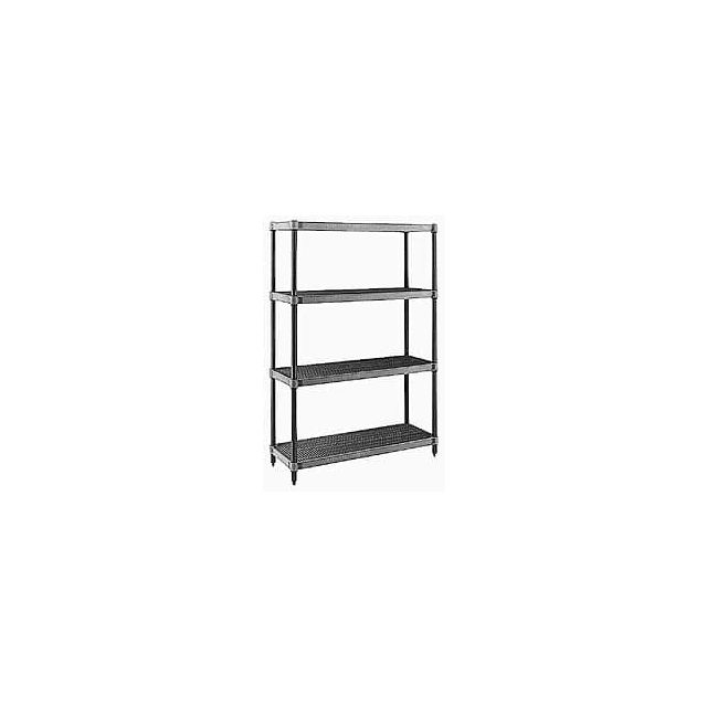 Industrial Shelf with Grid Mat: Use With Metro Max Q MQ1830G Material Handling