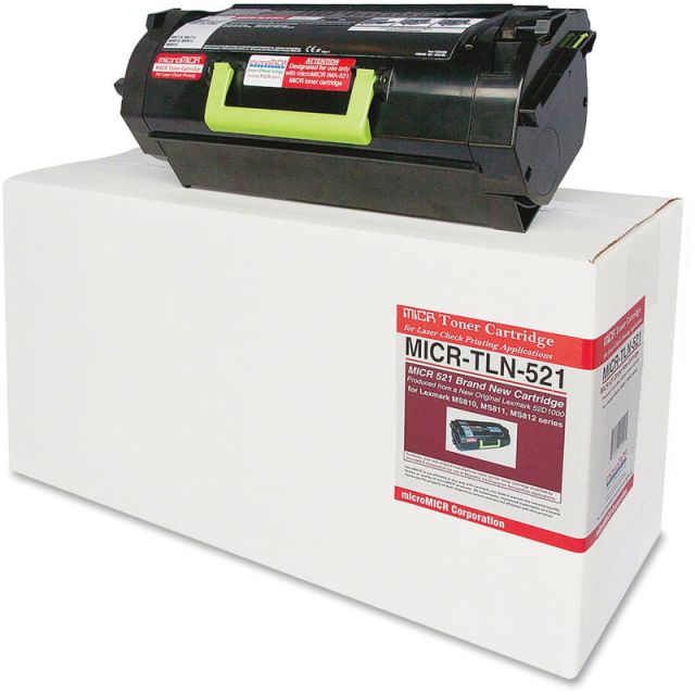 microMICR TLN-521 - Black - compatible - MICR toner cartridge - for Lexmark MS810, MS811, MS812 MPN:TLN521
