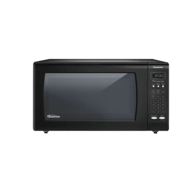 Panasonic NN-SN736B Microwave Oven - Single - 11.97 gal Capacity - Microwave - 10 Power Levels - 1250 W Microwave Power - 15