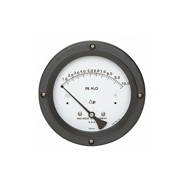 D7961 Pressure Gauge 0 to 10 In H2O MPN:130-0111