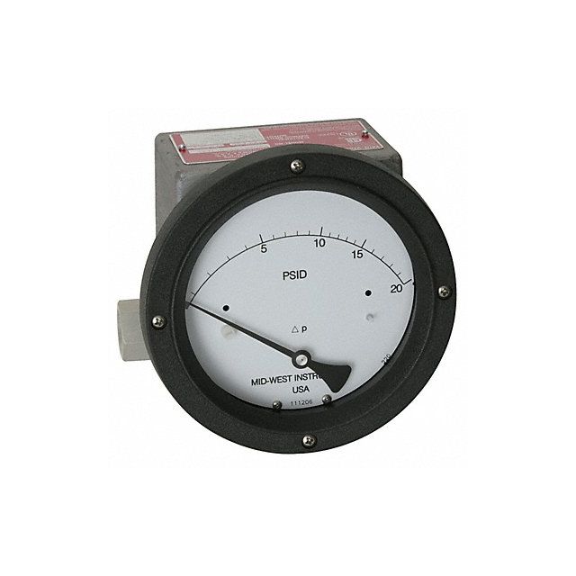 K4591 Pressure Gauge 0 to 10 psi MPN:220-SC-02-O(AAA)-10P