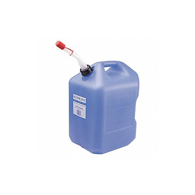 Water Container 6 gal Cap. Blue HDPE 6700 Emergency Preparedness