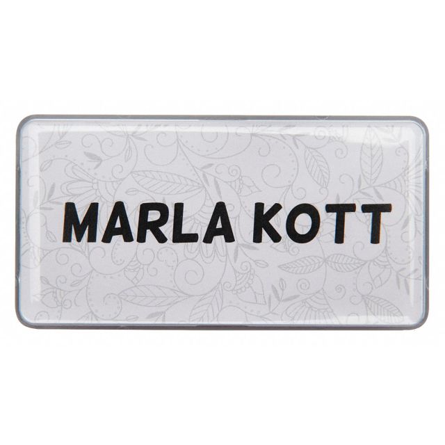Badge Small Floral Blank Legend PK10 MPN:906848
