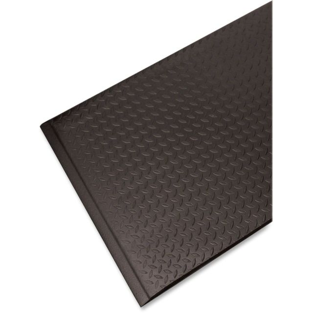 Guardian Floor Protection Soft Step Anti-Fatigue Floor Mat, 36in x 24in, Black (Min Order Qty 2) MPN:24020301DIAM