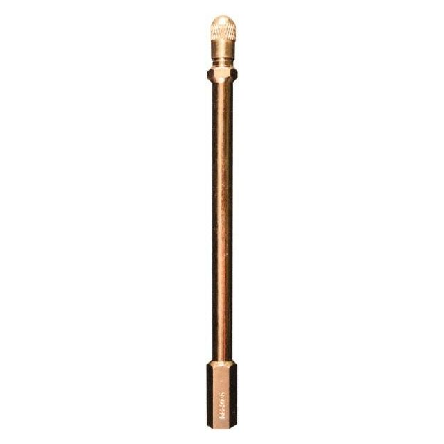 Tire Valve Extension: Brass, High Heat Cap, Use with Buses & Trucks MPN:440-5