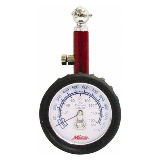 0 to 160 psi Dial Ball Tire Pressure Gauge MPN:S-933
