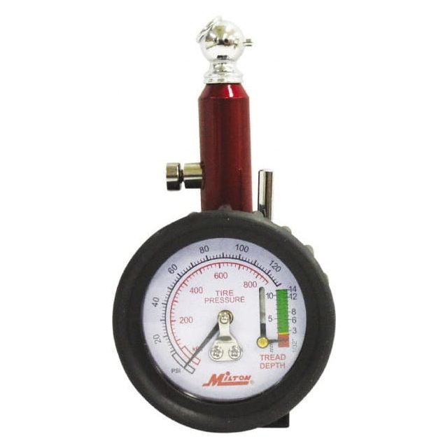0 to 120 psi Dial Ball Tire Pressure Gauge MPN:S-934