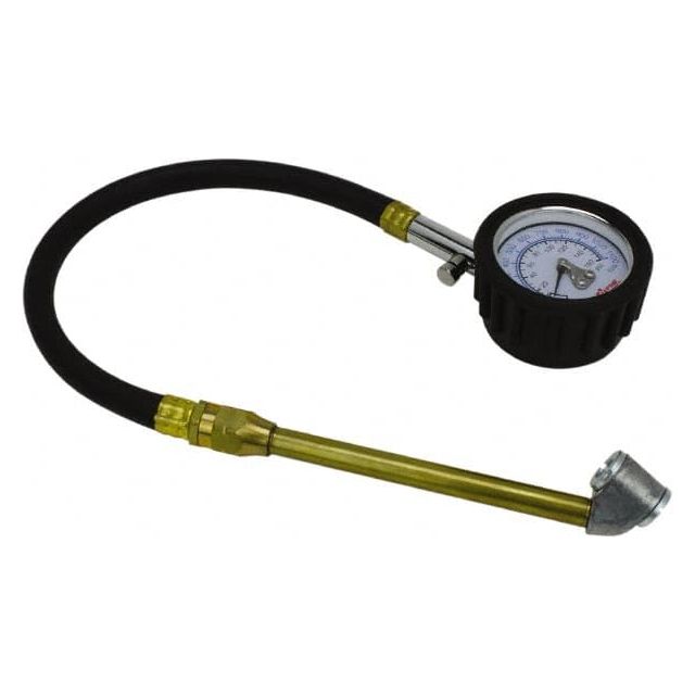 0 to 160 psi Dial Dual Head Tire Pressure Gauge MPN:S-936