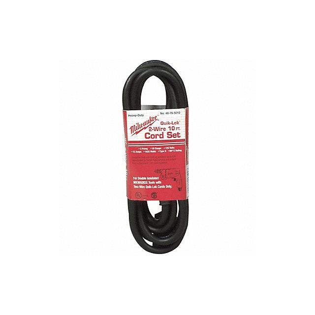 Pwr Tool Cord 1-15P 25 ft 13A 16/2 125V MPN:48-76-5025