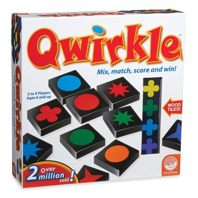 Mindware Qwirkle Game, Ages 6-11 (Min Order Qty 2) MPN:MWA32016W