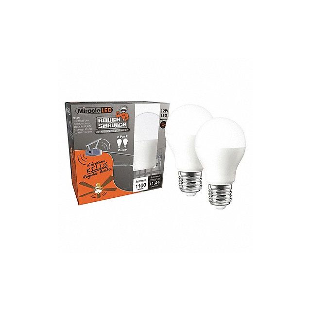 LED Bulb Shape A19 1100 lm PK2 MPN:602109