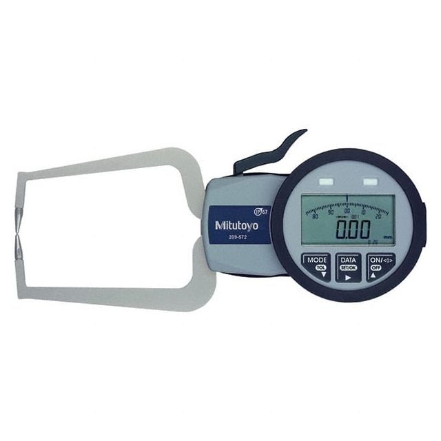 Electronic Caliper Gages, Type: Outside, Minimum Measurement (mm): 0.0000, Maximum Measurement (Inch): 0.7800, Maximum Measurement (mm): 20.00 MPN:209-932