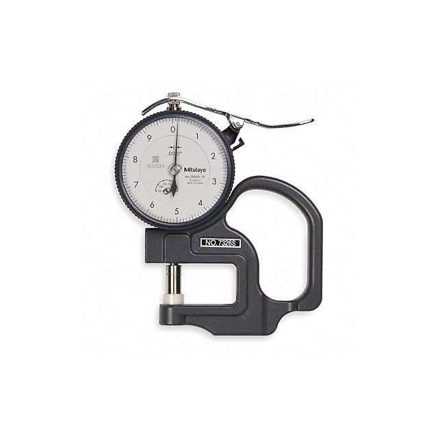 Dial Thickness Gauge Accuracy +/-0.0002 MPN:7326A