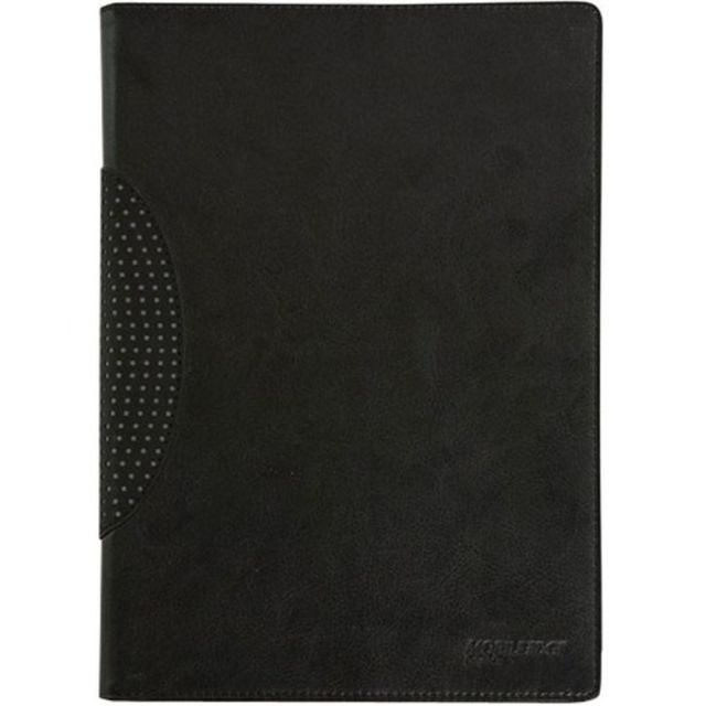 Mobile Edge SlimFit Carrying Case (Portfolio) Apple iPad Tablet - Black - Shock Absorbing, Bump Resistant, Drop Resistant, Spill Resistant - Vegan Leather Body - MicroFiber Interior Material - 9.8in Height x 7.5in Width x 0.8in Depth (Min Order Qty 2) MPN