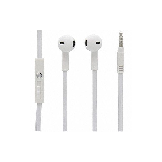 Wired Earbuds Stereo Plastic White MPN:MBS10242