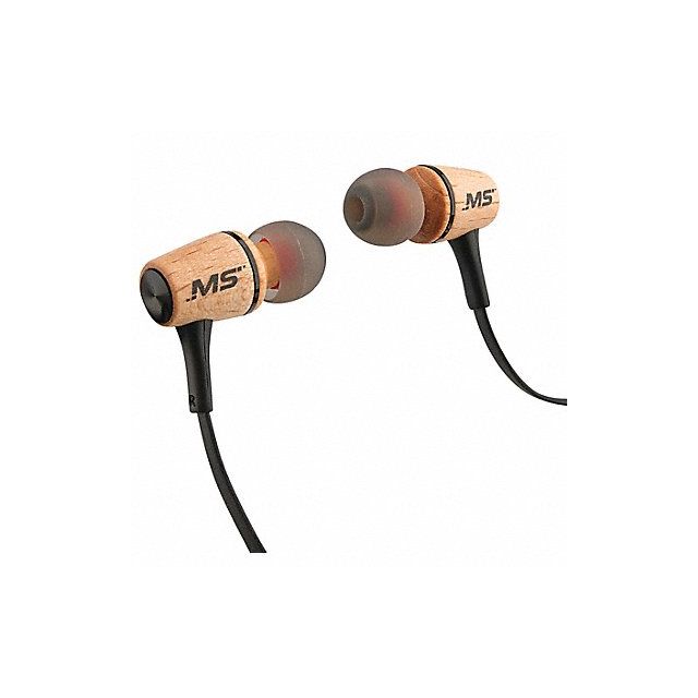 Wired Earbuds Corded Plastic Brown MPN:MBS10304