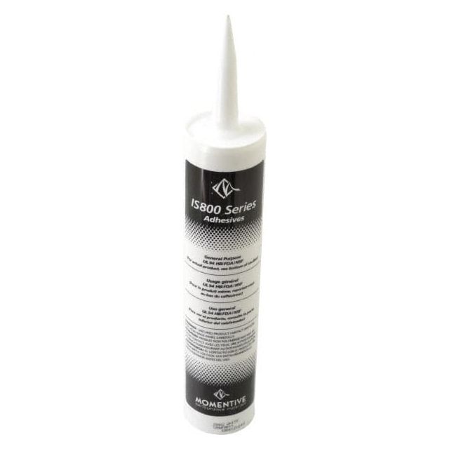 Joint Sealant: 10.1 oz Tube, White, RTV Silicone IS802 12C Hardware Glue & Adhesives