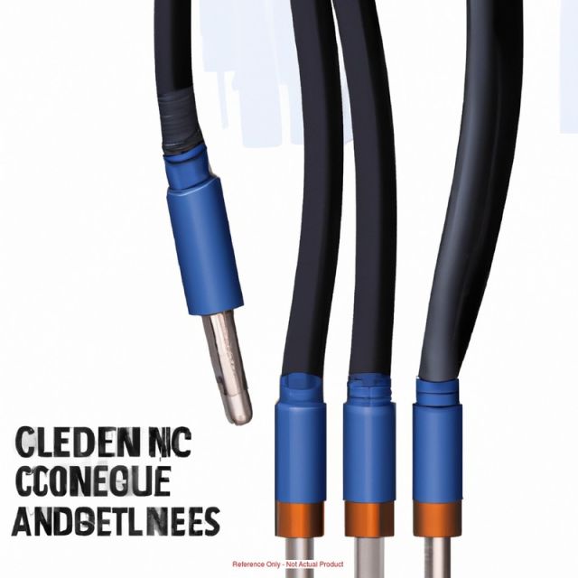 Audio Cable Black 3 ft L PVC Jacket MPN:9764
