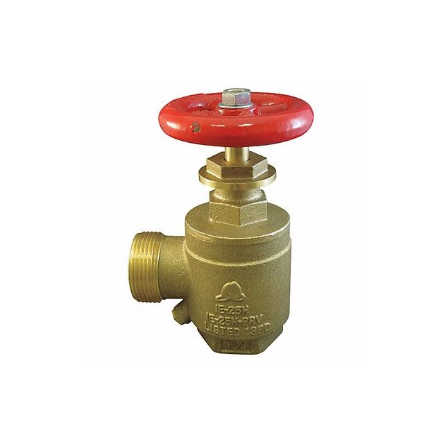Angle Valve 2.5 In FNPTxMNH Brass Rising MPN:170-2521