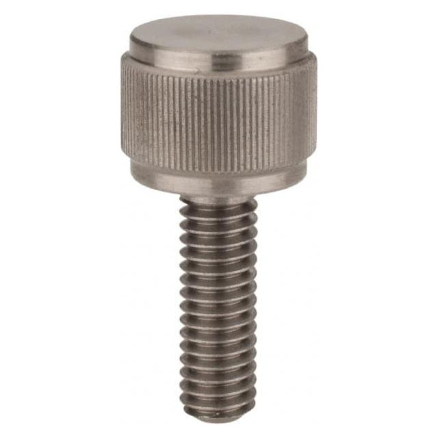 303 Stainless Steel Thumb Screw: 1/4-20, Knurled Head MPN:PS-25SS