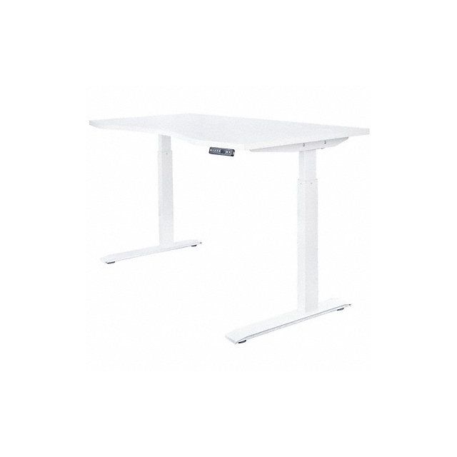 Height Adjustable Desk 60x30 White Wood MPN:SDD60W