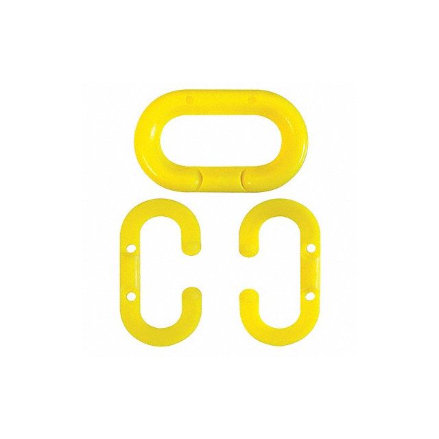 Chain Link 3 in Yellow Acetal PK10 MPN:80702-10