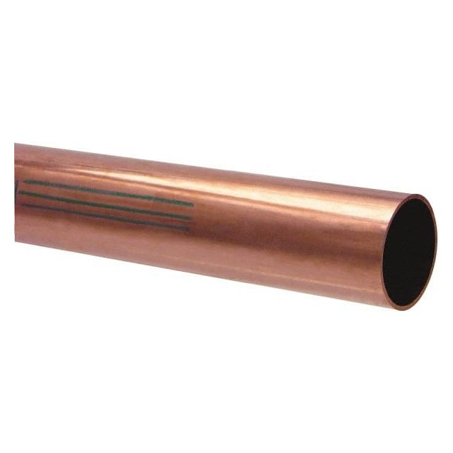 1-3/8 Inch Outside Diameter x 10 Ft. Long, Copper Round Tube MPN:KH12010