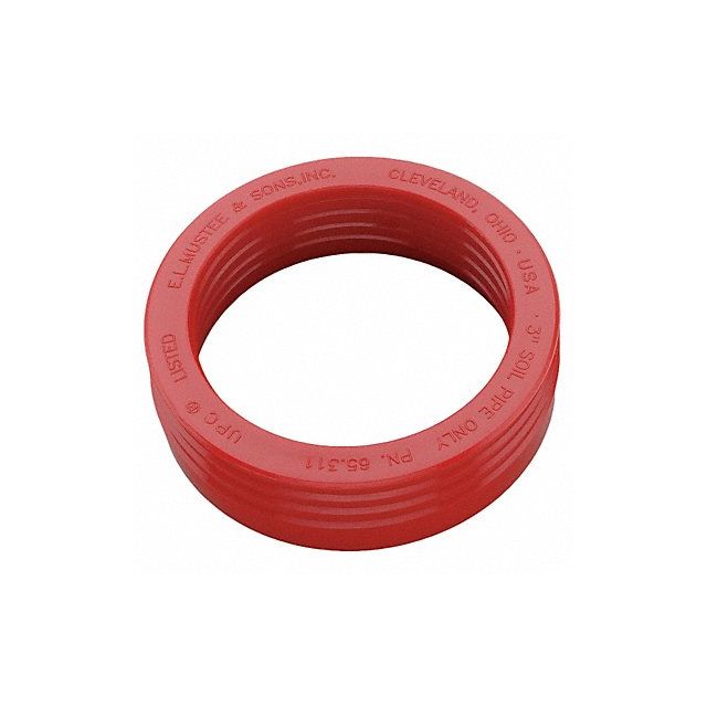 Drain Seal Rubber Red 3 In 65.311 Drains
