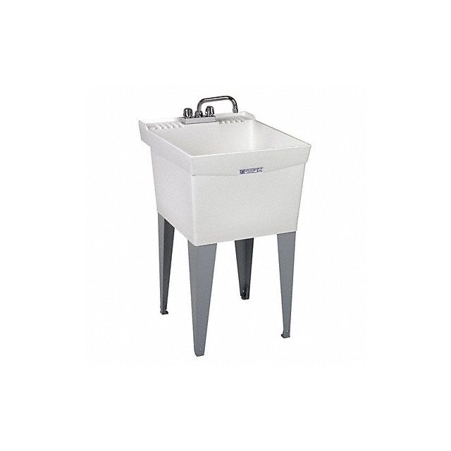 ELMustee Laundry Tub Rect 24inx20inx13in 19CF Sinks