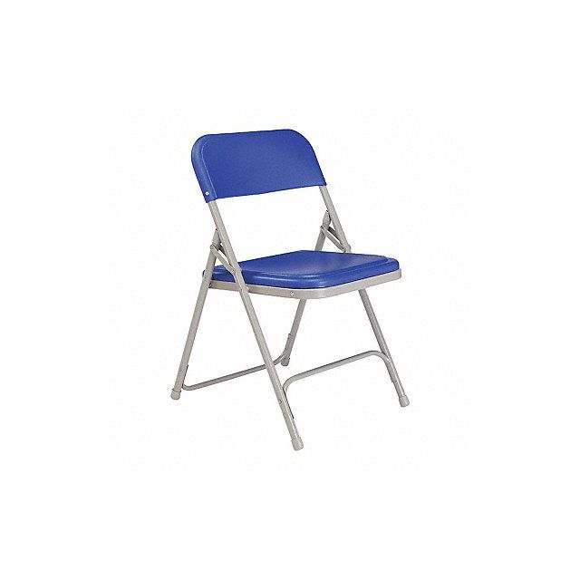Folding Chair Plastic Blue PK4 MPN:805