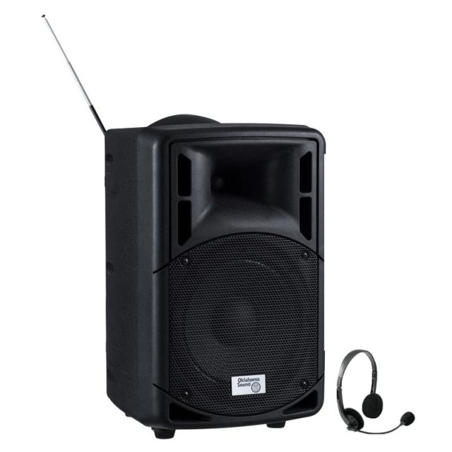 Oklahoma Sound 40W Wireless PA System, With Wireless Headset Microphone MPN:PRA-8000/PRA8-7/1