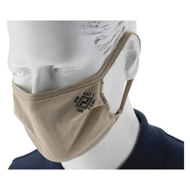 Disposable Washable Mask: Tan, Size Universal MASK-JK Work Safety Protective Gear