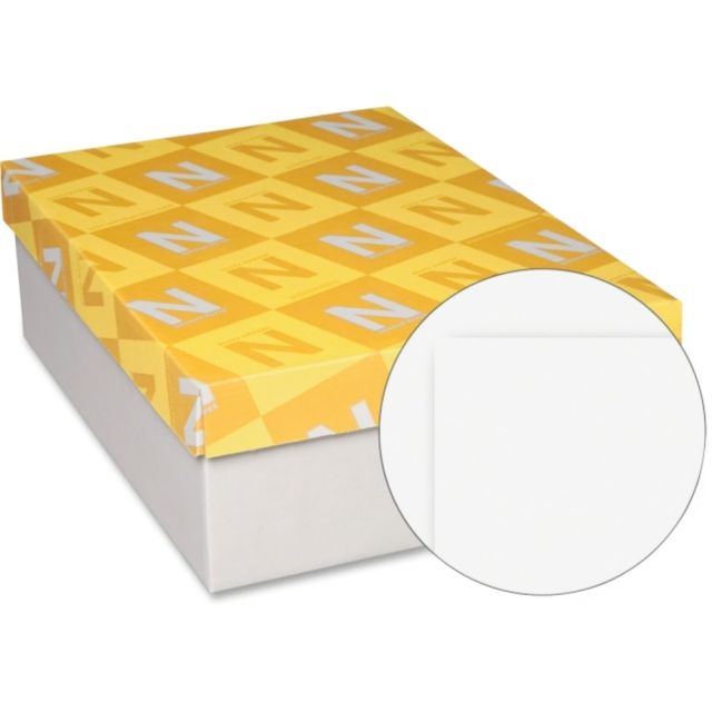 Neenah Paper Classic Crest Envelopes, #10, 4-2/16in x 9-1/2in, Commercial Flap, Gummed Closure, Avon Brilliant White, Box Of 500 (Min Order Qty 2) MPN:6553000