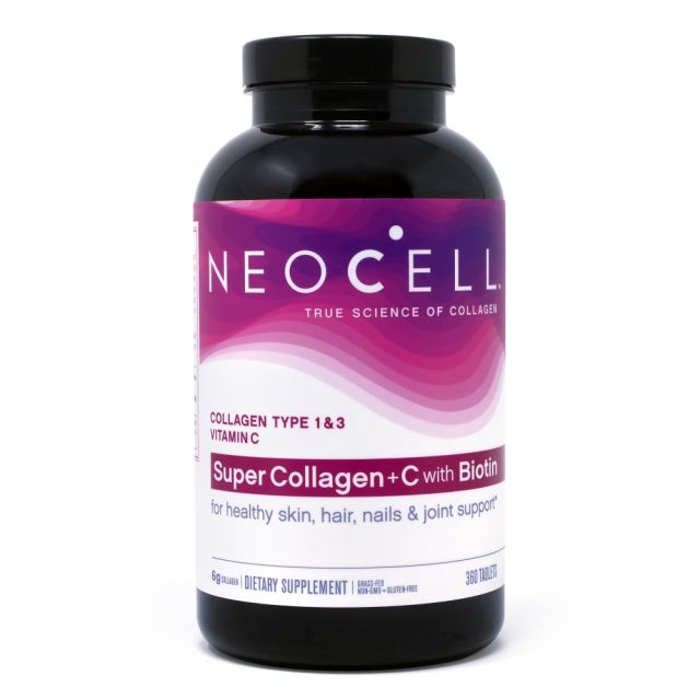 Neocell Super Collagen + Vitamin C And Biotin, Bottle Of 360 Tablets MPN:12948