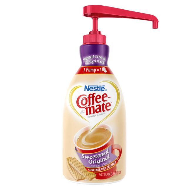 Nestle Coffee-mate Liquid Creamer, Original Flavor, 50.72 Oz Multiple Serve x 1 (Min Order Qty 13799