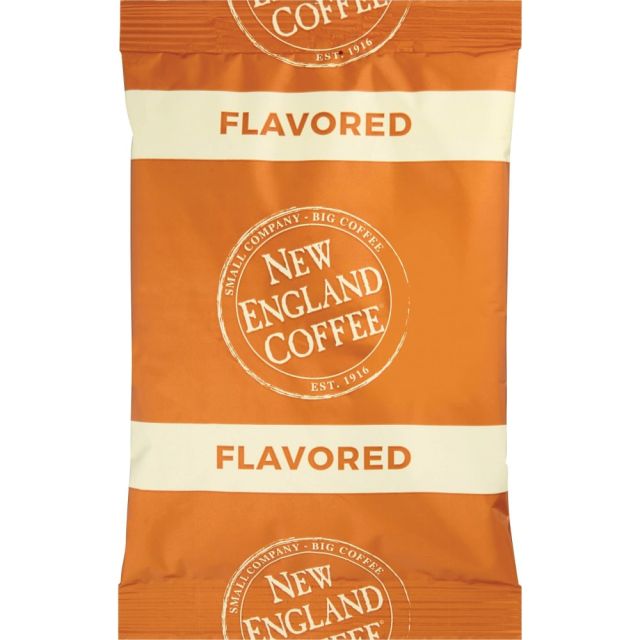 New England Coffee Single-Serve Coffee Packets, Hazelnut Creme, Carton Of 24 (Min Order Qty 2) MPN:026530