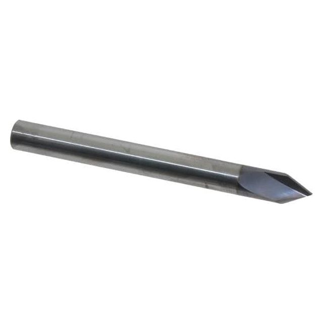 Chamfer Mill: 2 Flutes, Solid Carbide MPN:17004742