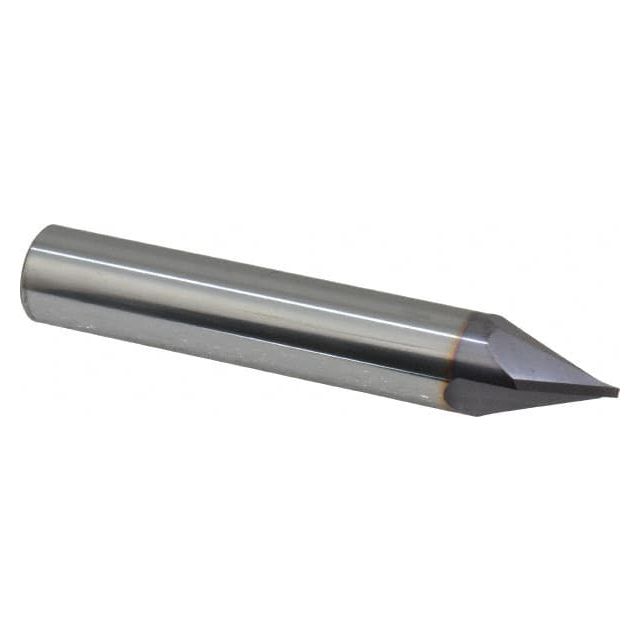 Chamfer Mill: 2 Flutes, Solid Carbide MPN:17004744
