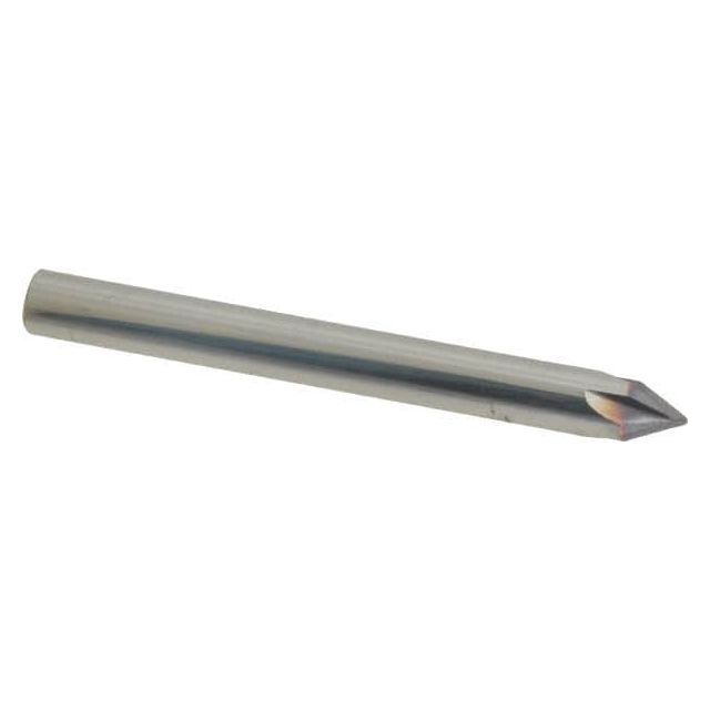 Chamfer Mill: 4 Flutes, Solid Carbide MPN:17004748
