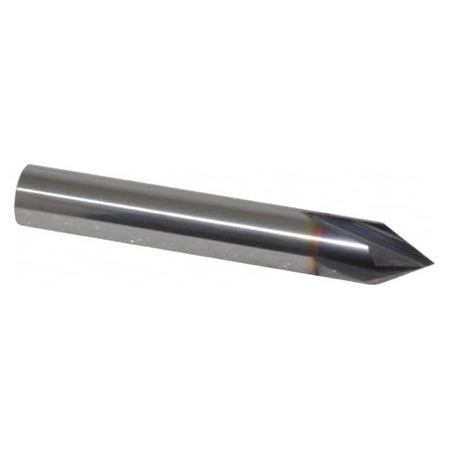 Chamfer Mill: 4 Flutes, Solid Carbide MPN:17004749