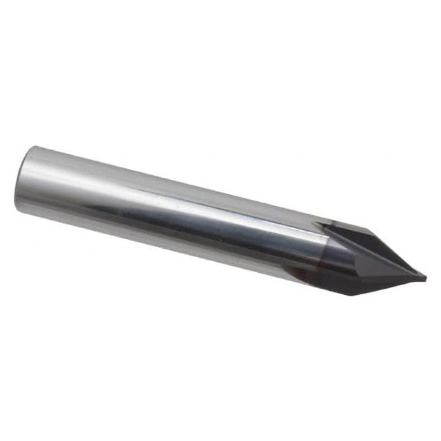 Chamfer Mill: 4 Flutes, Solid Carbide MPN:17004750
