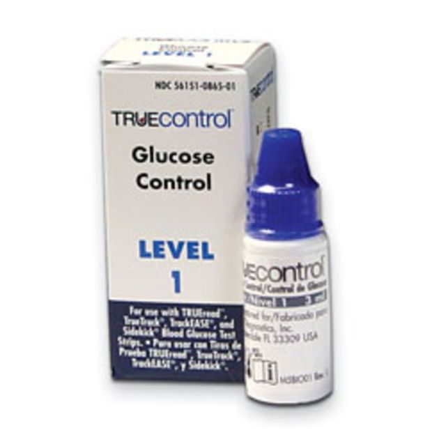 Nipro TRUEcontrol Glucose Control Solution, Level-1 High, 3 mL (Min Order Qty 6) MPN:67M5H0180