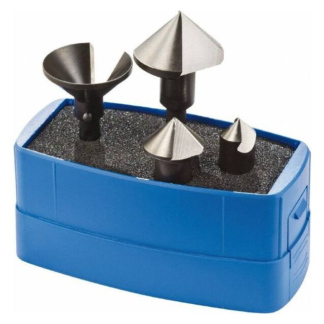 Countersink Set: 6 Pc, 0.05 to 1.2