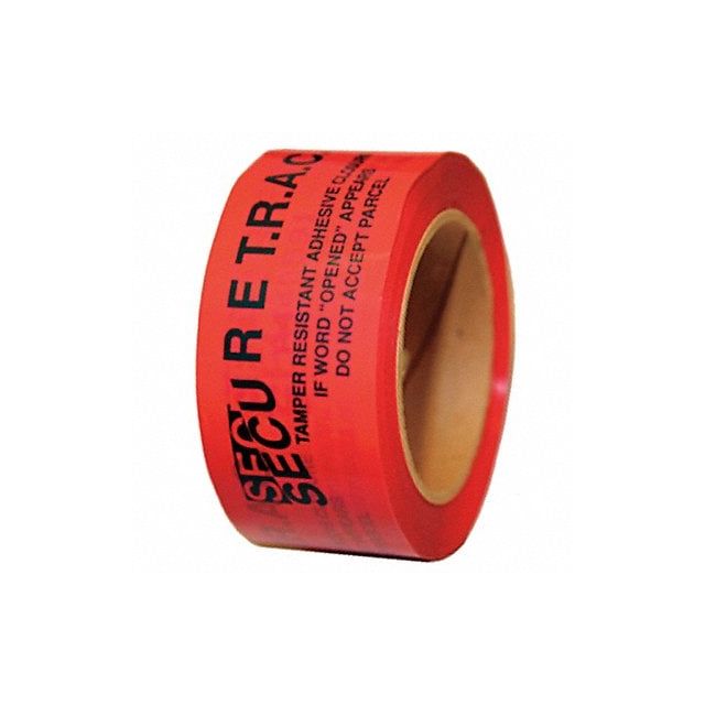 Tamper Evident Tape Red 2 In x 180 Ft MPN:PST2R-61A-180