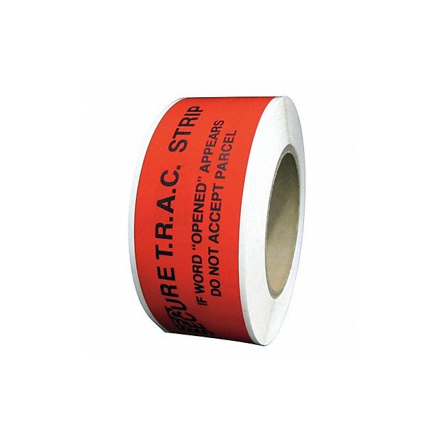 Tamper-Evident Tape Red 2Inx9In PK250 MPN:ZSTO12-77REAA-250