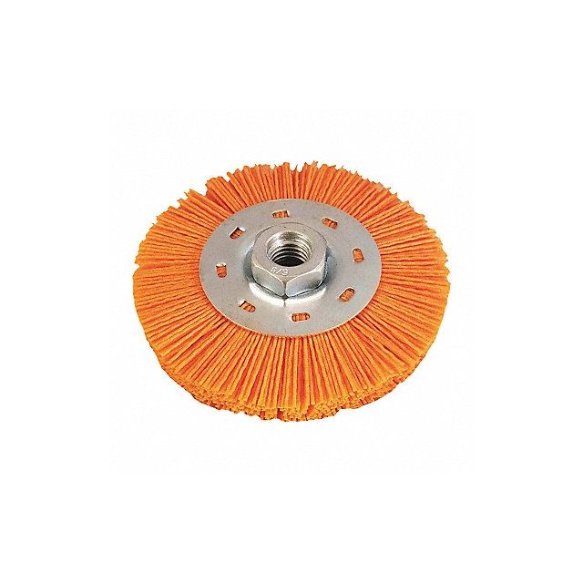 Wheel Brush Orange 5/8-11 4-1/2 MPN:7200077