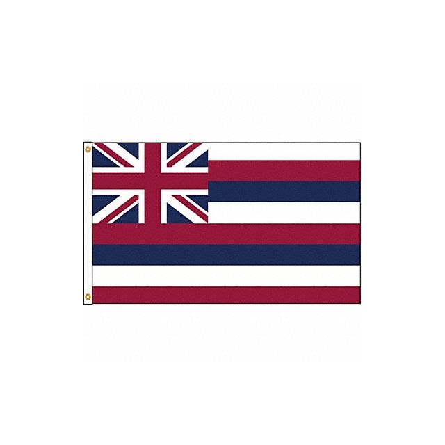 D3772 Hawaii Flag 5x8 Ft Nylon MPN:141280