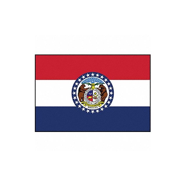 D3761 Missouri State Flag 3x5 Ft MPN:142960