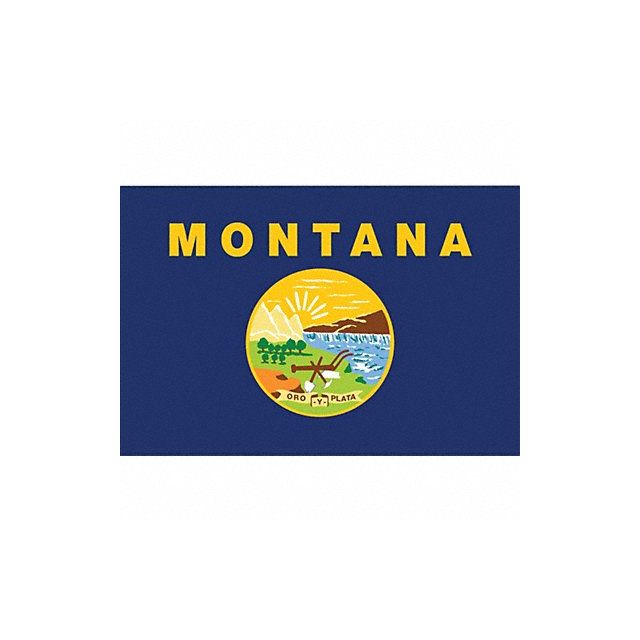 D3761 Montana State Flag 3x5 Ft MPN:143160